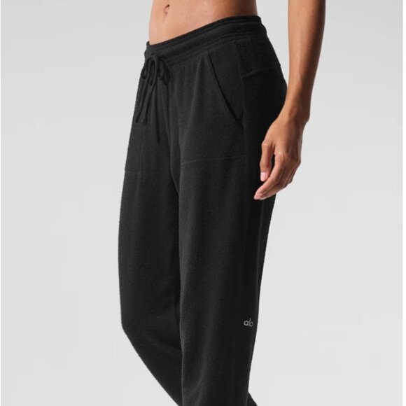 ALO Yoga Black Soho Sweatpants - Size XS - NWT - Picture 4 of 6